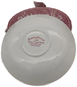 Royal Tudor Vintage Set( 6 Tassen + 6 Untertassen) rot England - Bild 4