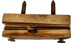 Antiker verstellbarer Nuthobel – Ein Meisterwerk der Tischlerkunst - Bild 3