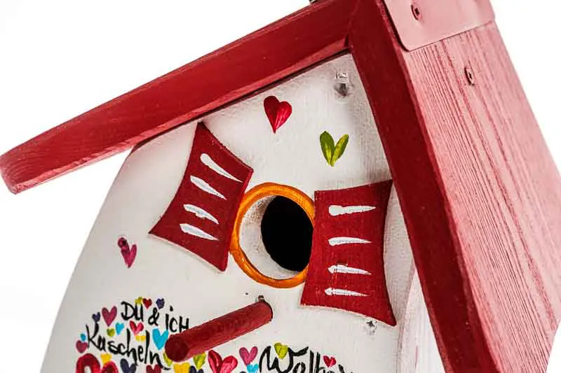 Hochzeitsgeschenk Vogelhaus Vogelvilla – Bild 2