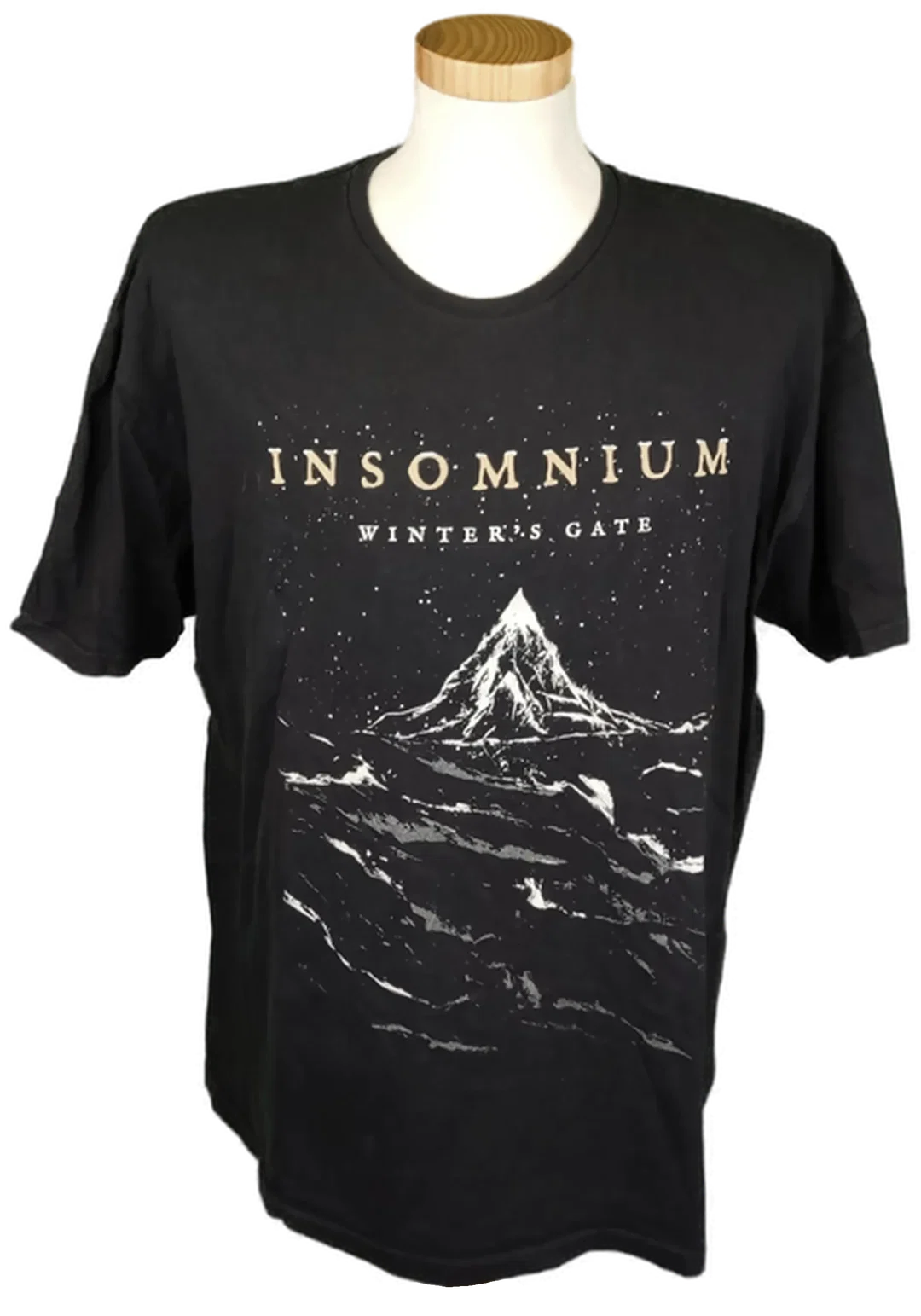 Gildan Softstyle Insomnium Herrenshirt schwarz Gr. 2XL – Bild 1