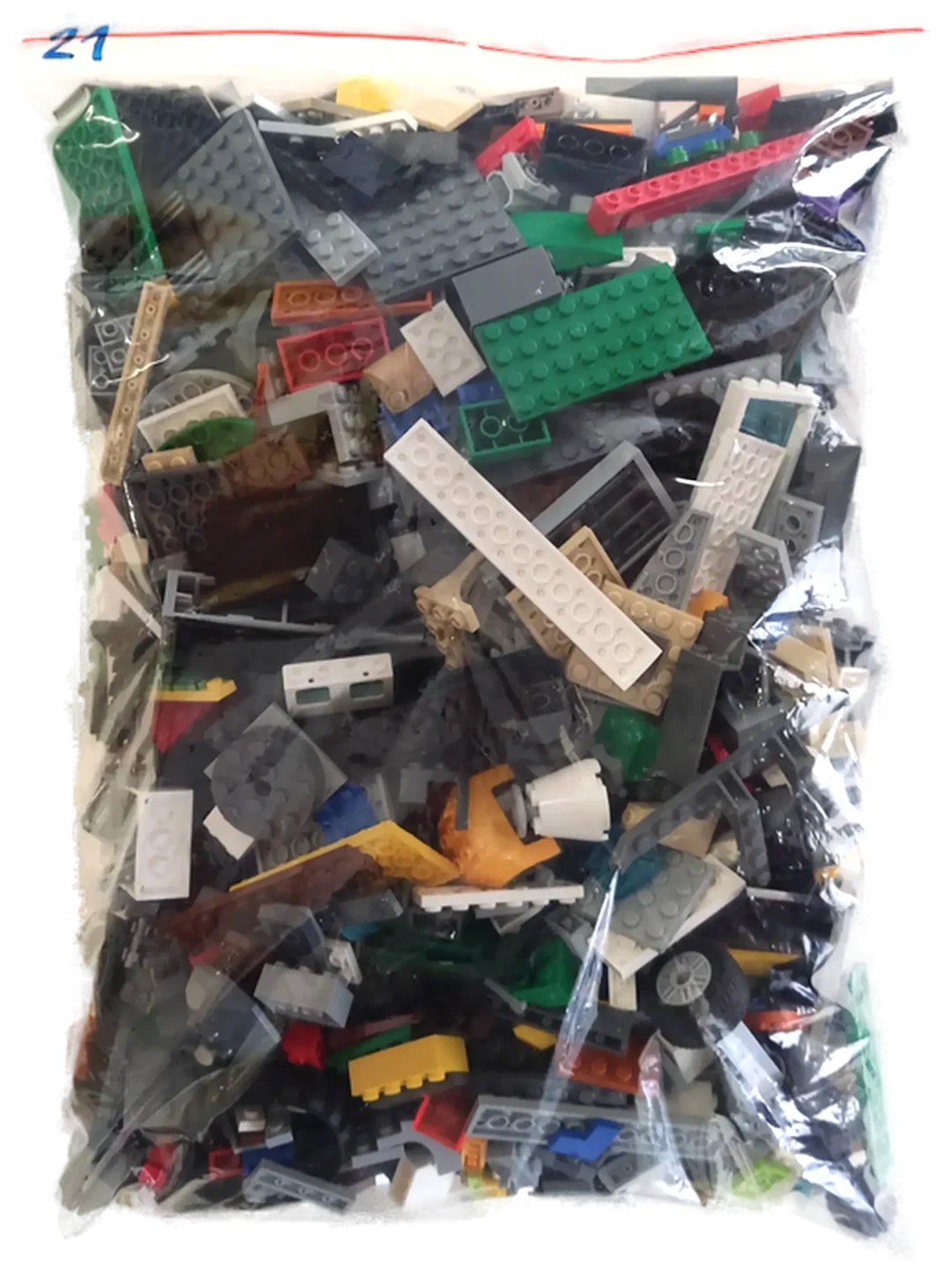 1,5 Kilo LEGO Steine gemischt Nr. 21 - Bild 4