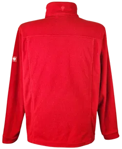 Engelbert Strauss Herren Flecce Zip-Pullover, rot - Gr. M  - Bild 2