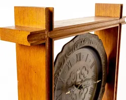 Stöcker Wanduhr im Holzrahmen - Bild 4