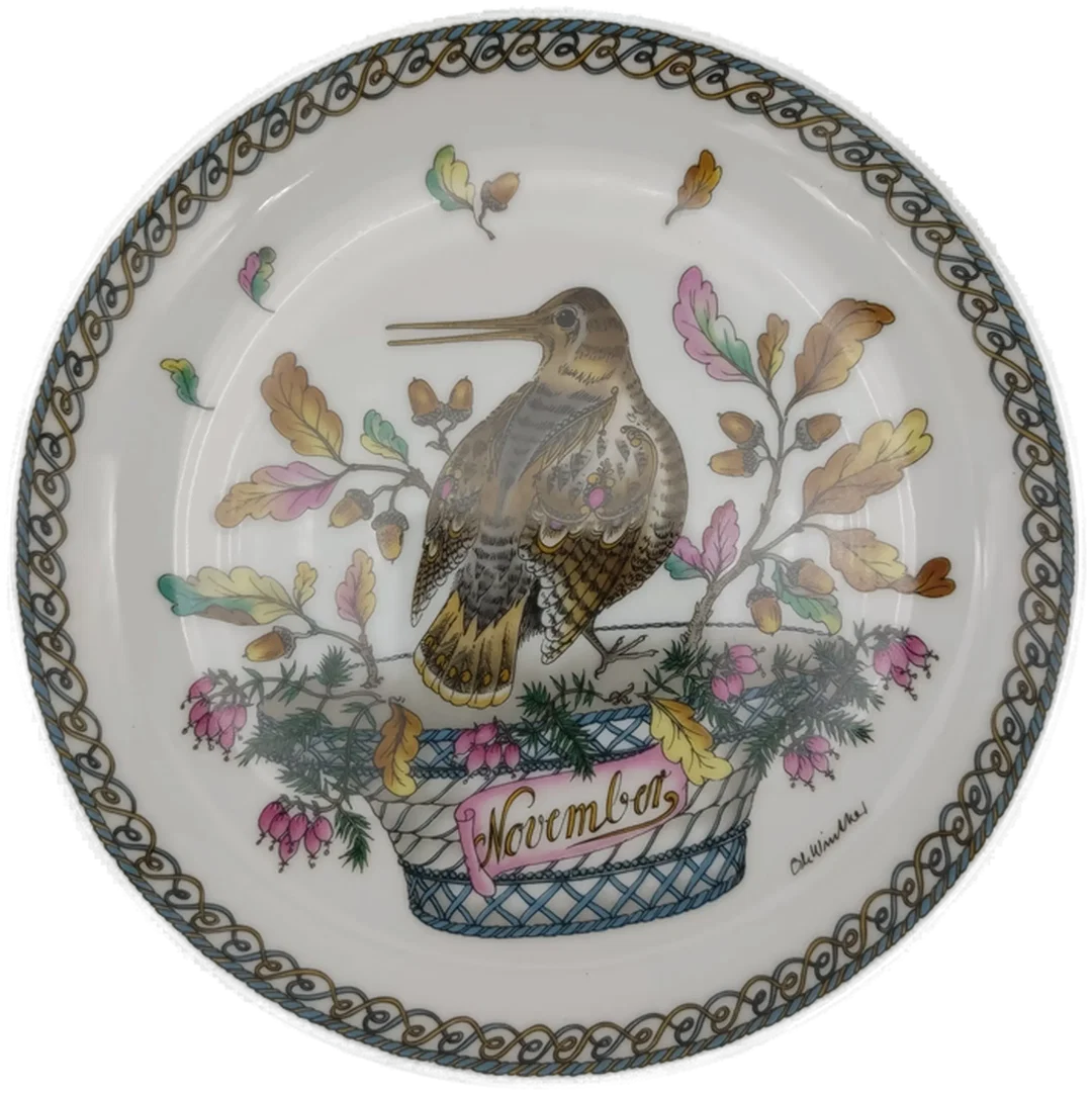 Hutschenreuther - Original Monatssammelteller 12 Stück - Design "Ole Winther" – Bild 2
