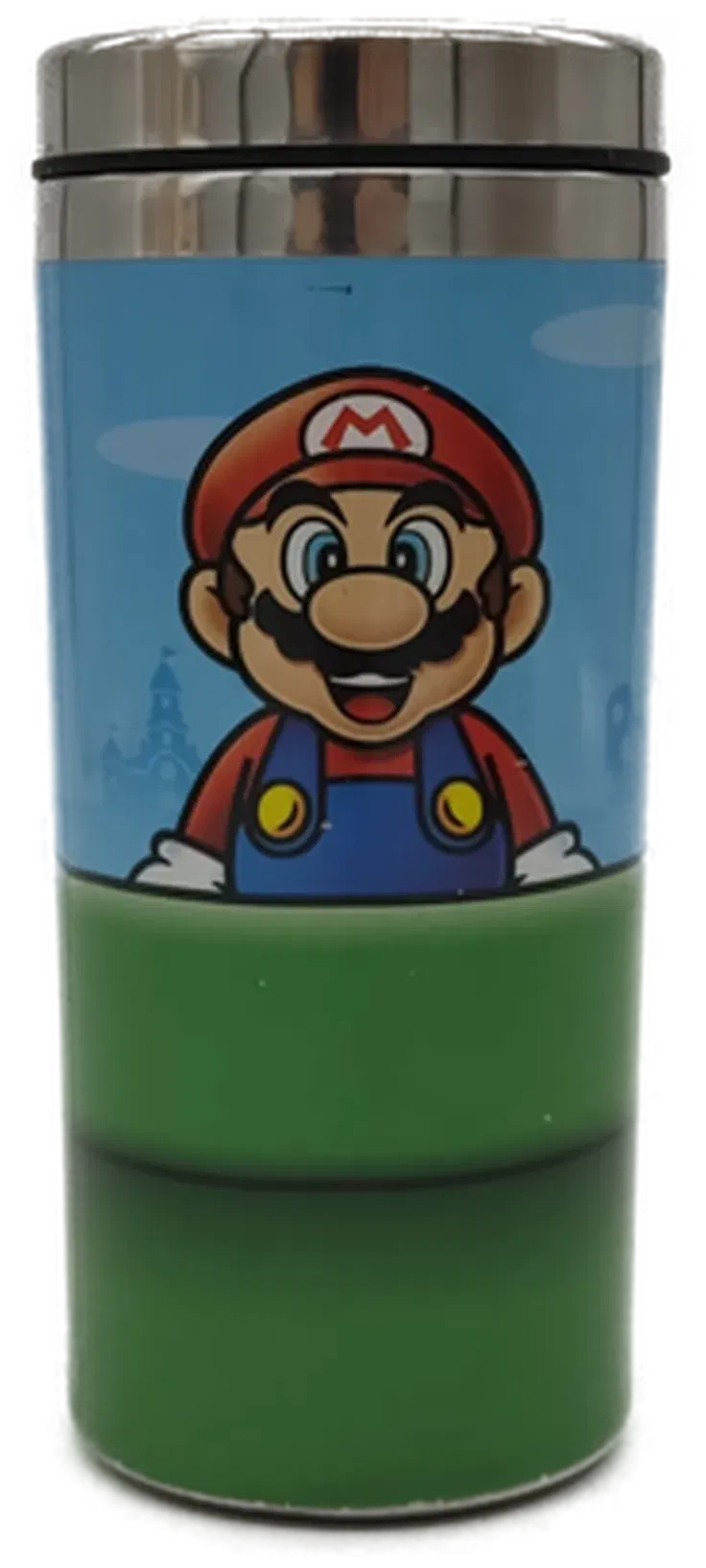 Thermobecher Super Mario Warp Pipe Travel Mug  - 450ml Edelstahl  - Bild 1