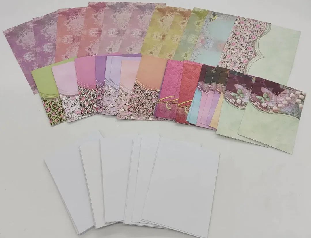 Papierwaren 39 Grußkarten mit 33 Kuverts – Bild 3
