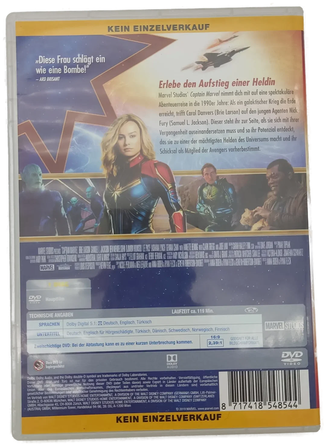 Captain MARVEL - DVD – Bild 2