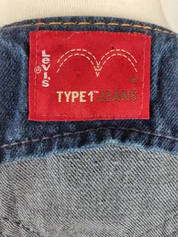 Levi's Type1 Jeanskleid Ärmellos mit passender Denim Truckerjacke dunkelblau - XS/34 - Bild 8