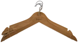 Kleiderbügel Holz, 4 Stk. - Bild 1