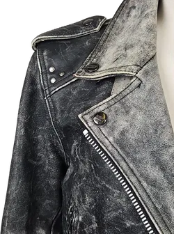 MQP Damen Lederjacke, schwarz - Gr. L - Bild 4