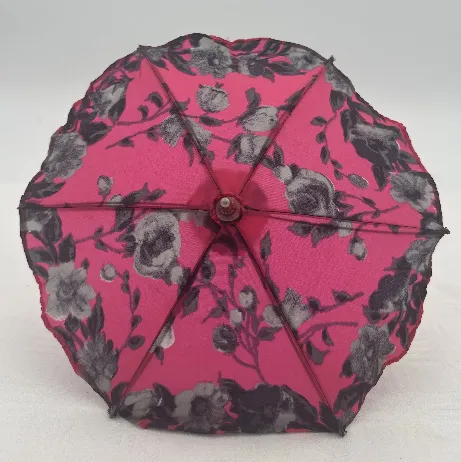 Vintage Miniatur-Regenschirm für Puppe – Bild 3