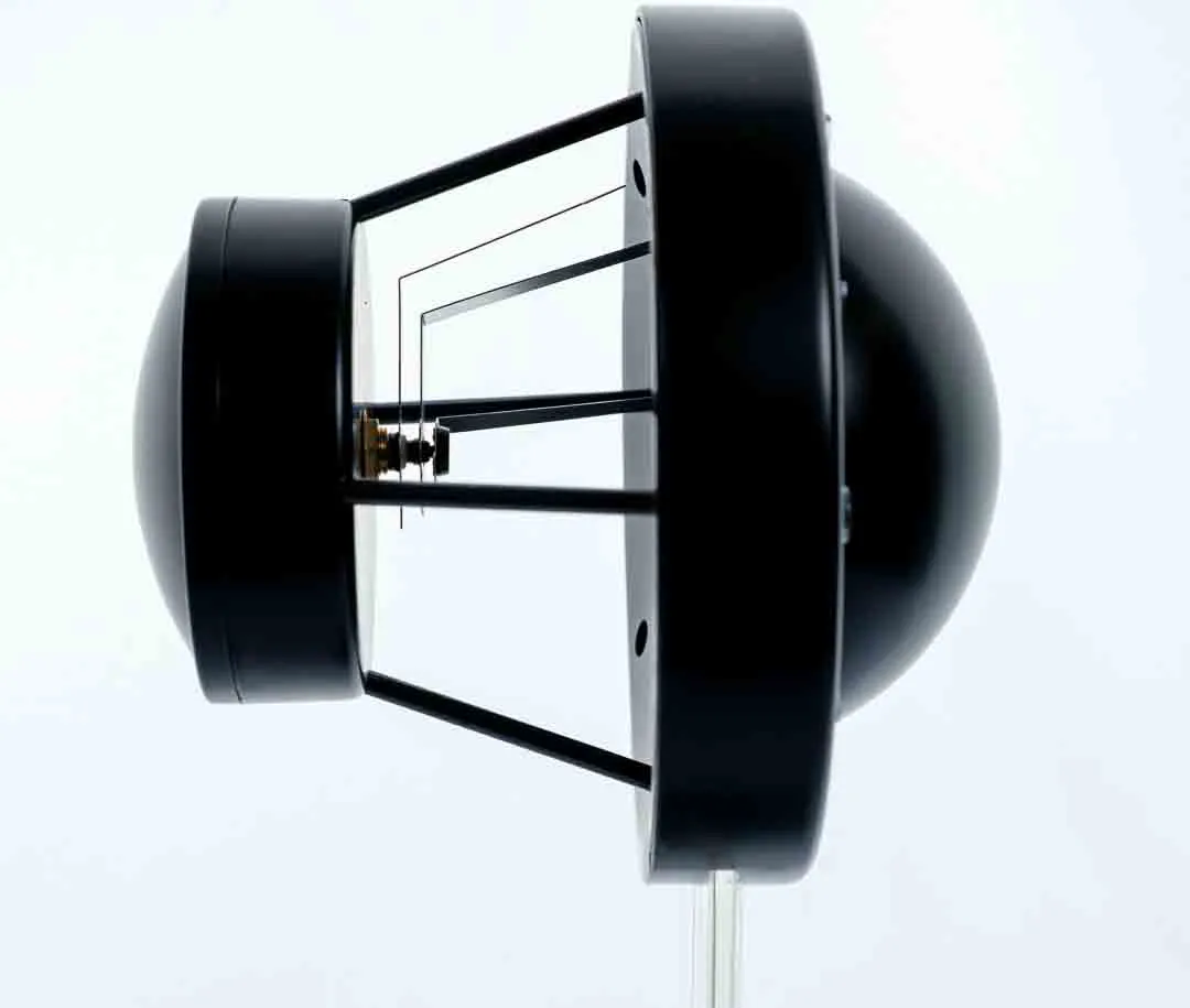 Tween Light Schattenuhr Projektions-Uhr, Tischmodell, Schwarz – Bild 3