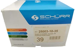 Schürr Modell "Schwaben" Sandale SB PU/Gummi Sohle Expert Weiß Gr. 39 – Vorschau 5