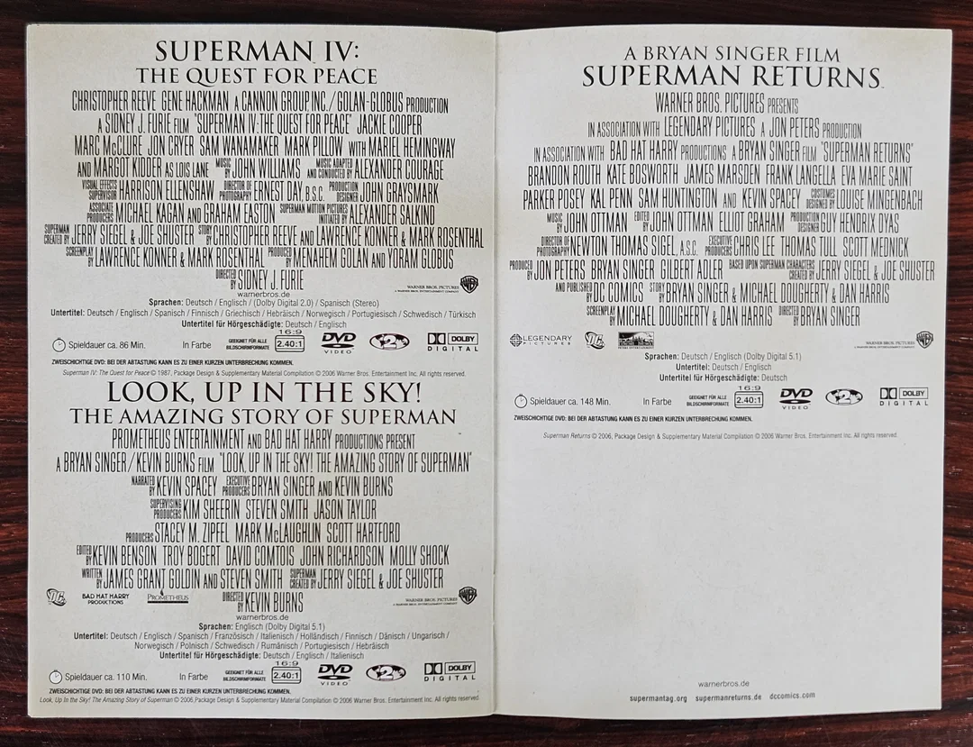 SUPERMAN! Ultimate Collector's Edition - 13 DVD's  – Bild 13