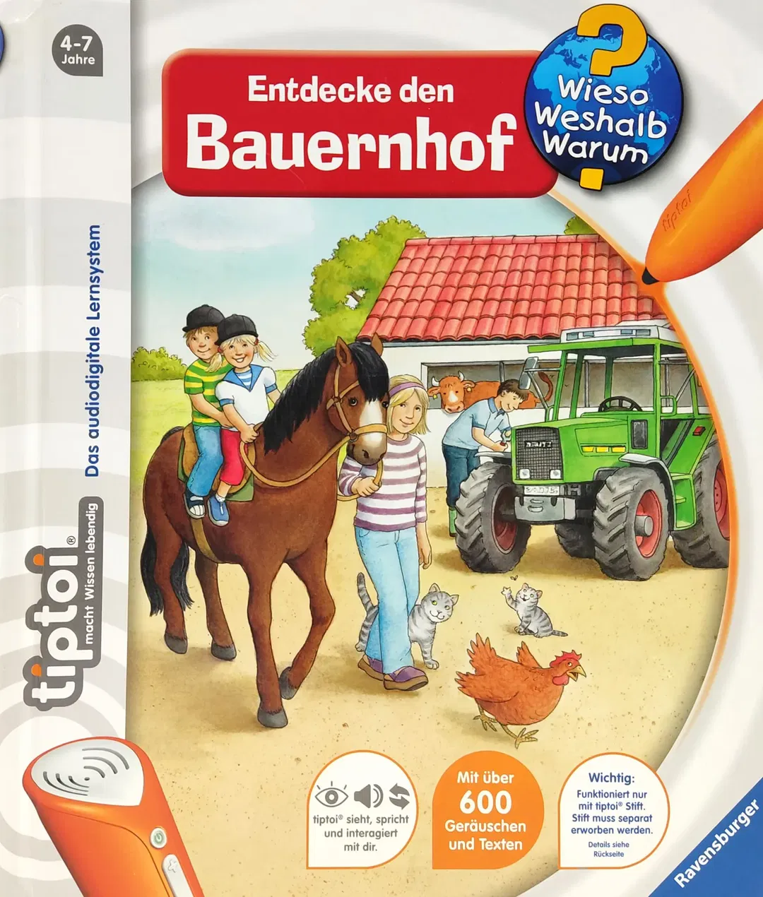 tiptoi® Wieso? Weshalb? Warum? Entdecke den Bauernhof - Ravensburger  - Bild 1