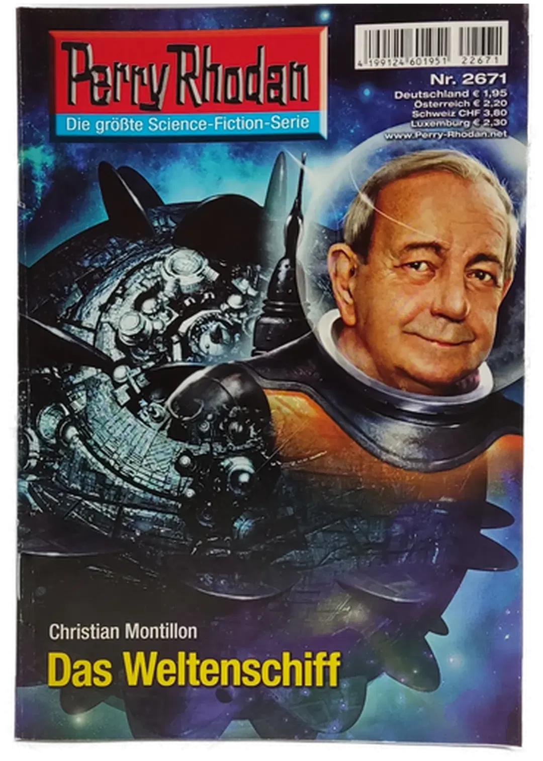 Romanheft Perry Rhodan Das Weltenschiff Erstauflage Nr.2671 - Bild 2