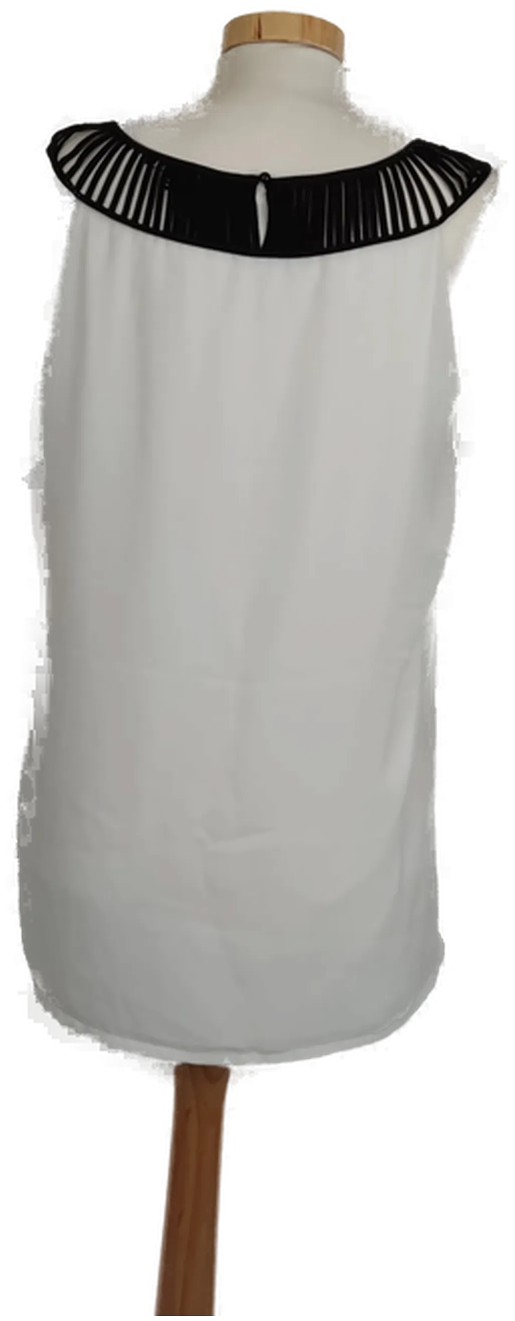 Comma Damen Shirt weiß/schwarz Gr. 38 – Bild 4