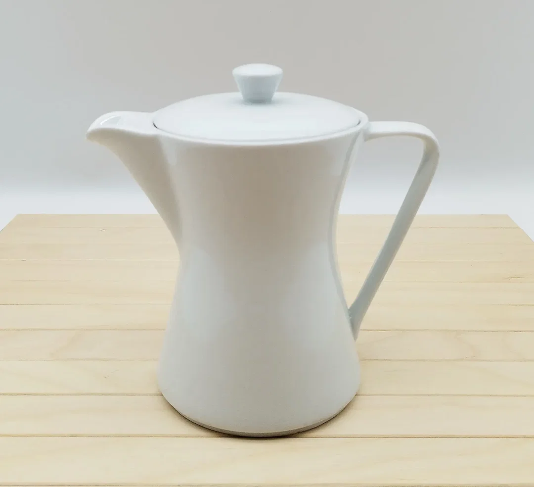 Kaffeekanne, Lilien Porzellan, Daisy, weiß  – Bild 1