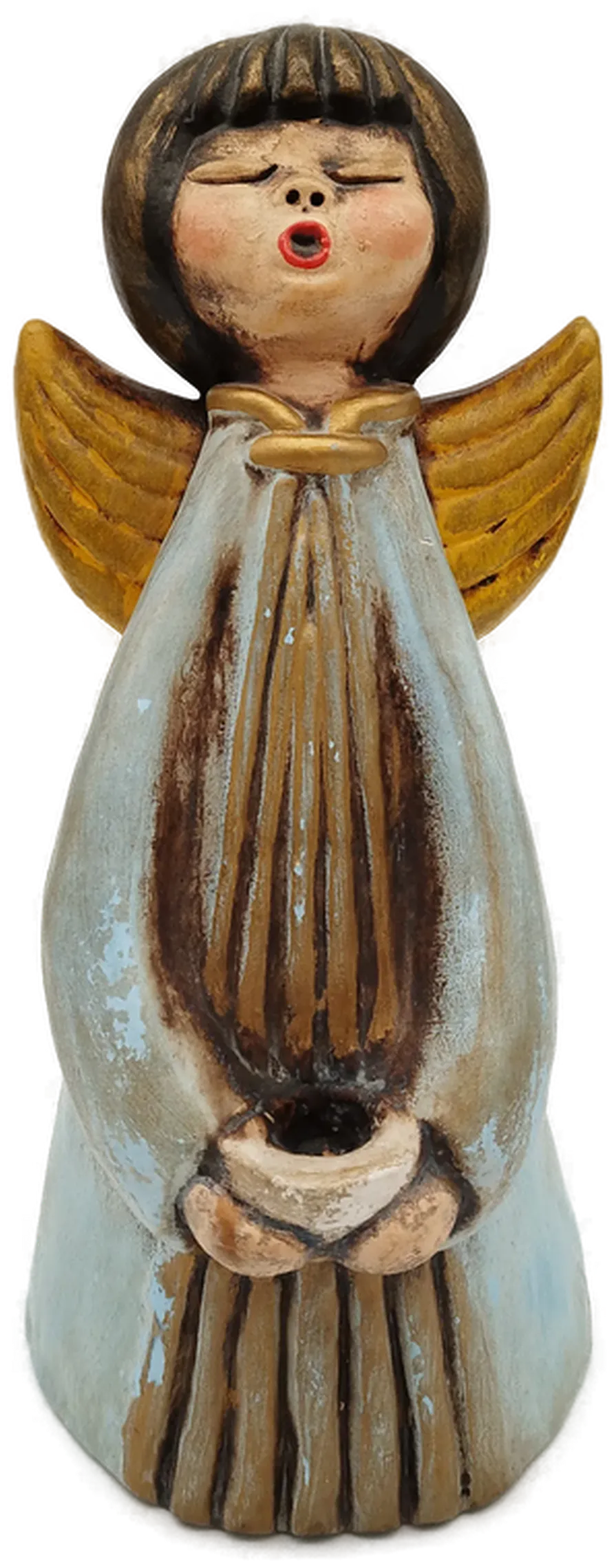 Original Bozner Thun Engel mit Kerzenhalterung - ca. 25cm hoch - Bild 4