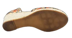 Dockers Damen Riemchen Keilpumps, multicolor - Gr. EU 39 - Bild 6