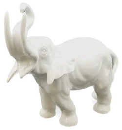 Porzellan Elefant - Wallendorfer Porzellanmanufaktur – Vorschau 1