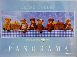 Schmidt Anne Geddes Panorama Puzzle Teddybären-Picknick 1000 Teile – Vorschau 1