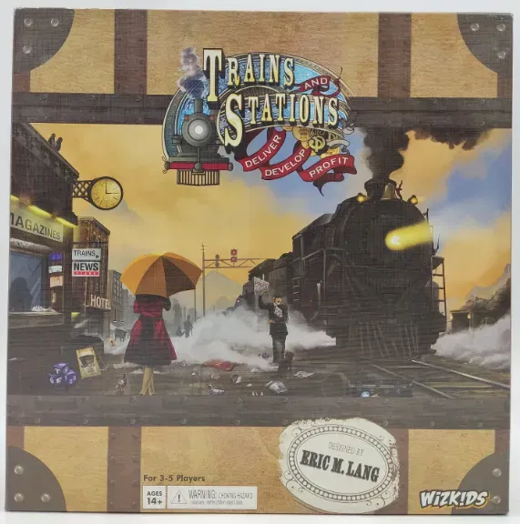 Trains and Stations - Gesellschaftspiel - Wizkids  - Bild 4