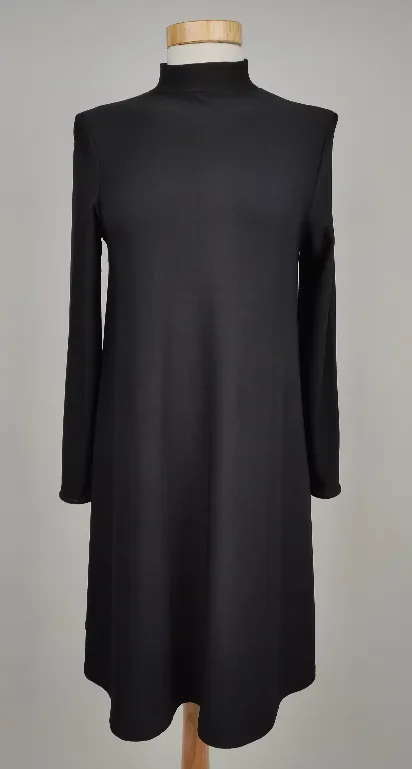 River Island Damen Rollkragenkleid, schwarz - Gr. S - Bild 1