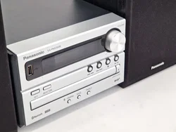 Panasonic SC-PM250B Micro HiFi System (DAB+, Bluetooth, CD, USB) – Schwarz/Silber – Vorschau 2