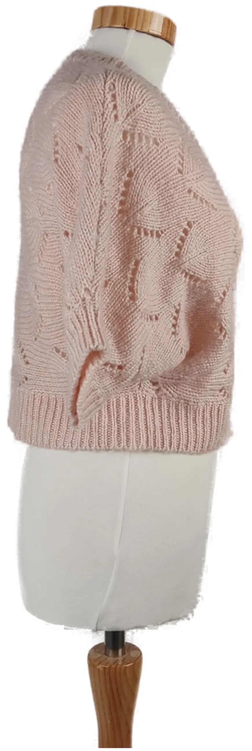 Damen Kurzarm Jäckchen Rosa - Gr. XS/34 – Bild 2