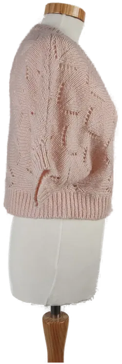 Damen Kurzarm Jäckchen Rosa - Gr. XS/34 - Bild 2