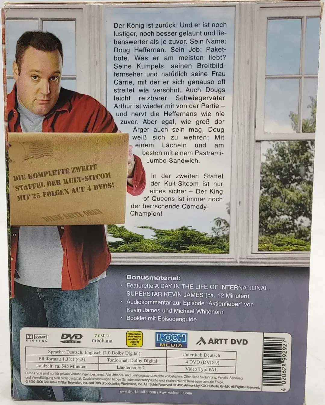 DVD 4 Disc´s "The King of Queens" Season 2 – Bild 2