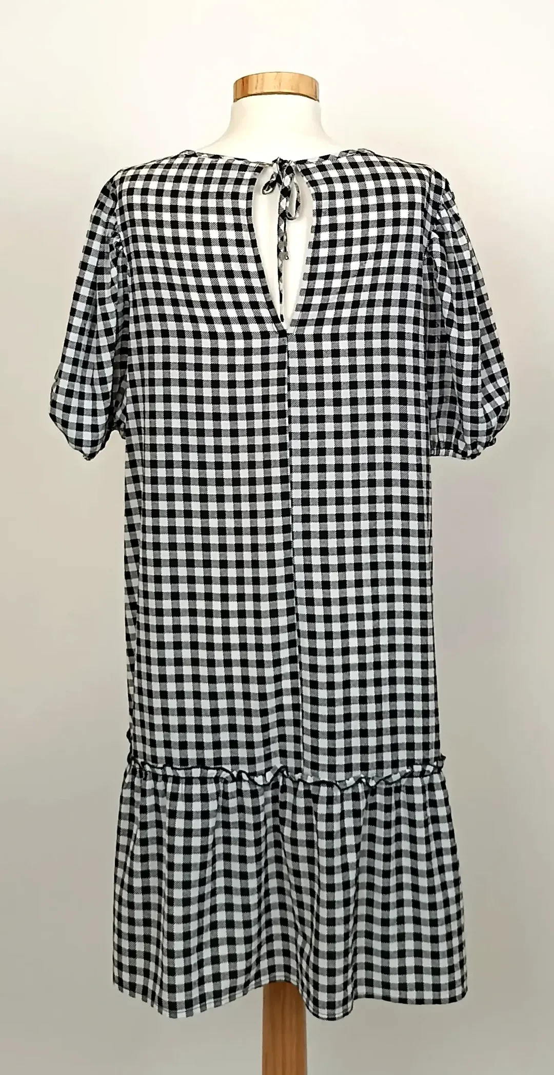 H&M Divided Midikleid kariert Gr. L – Bild 2