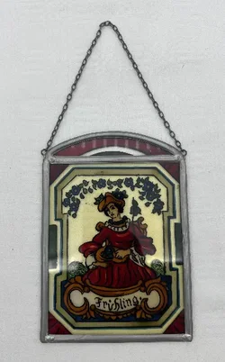 Glasbild-Fenstertafel 