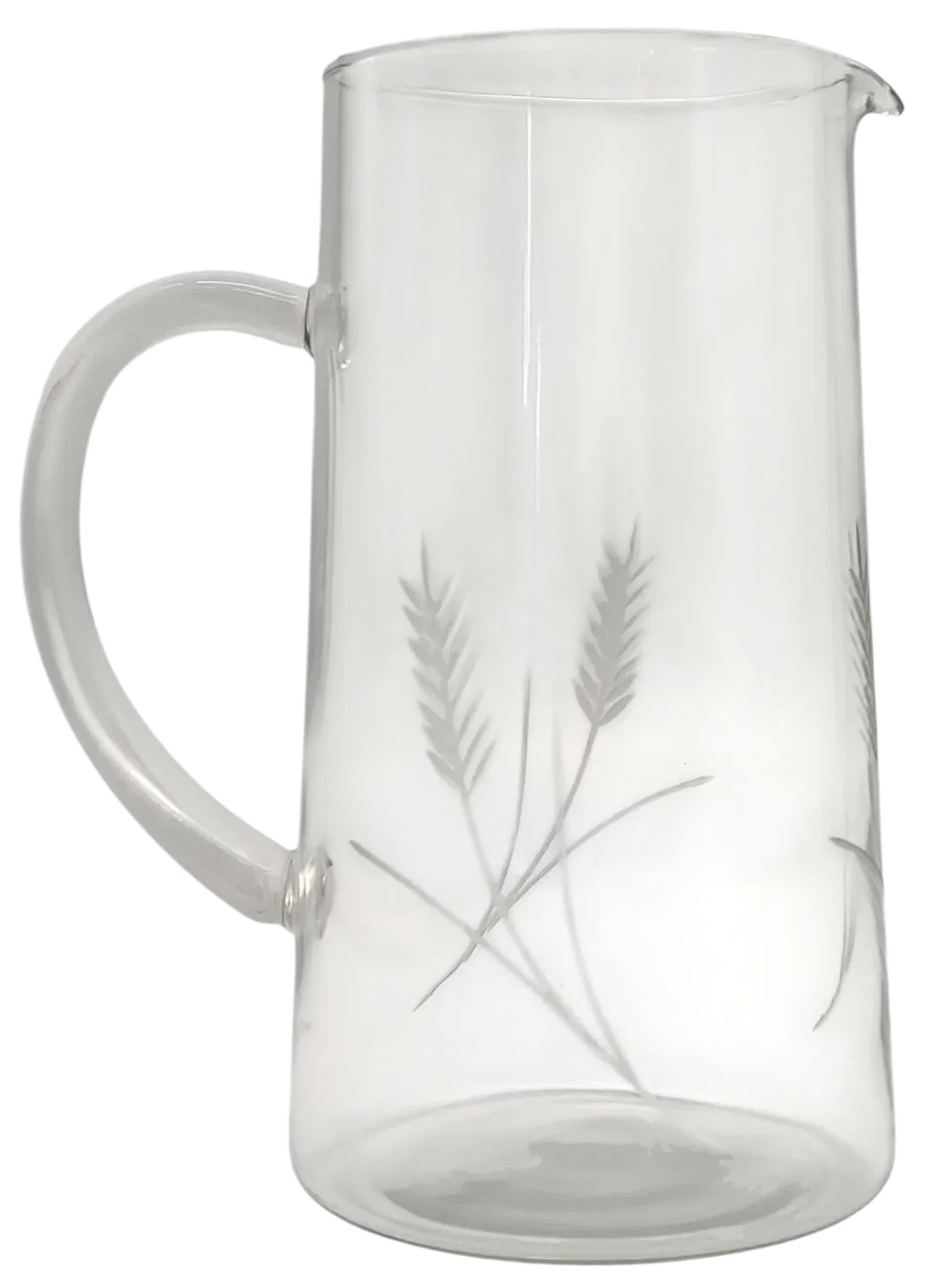 Glaskaraffe mit dekorativer Gravur - 1,25 Liter - Bild 4