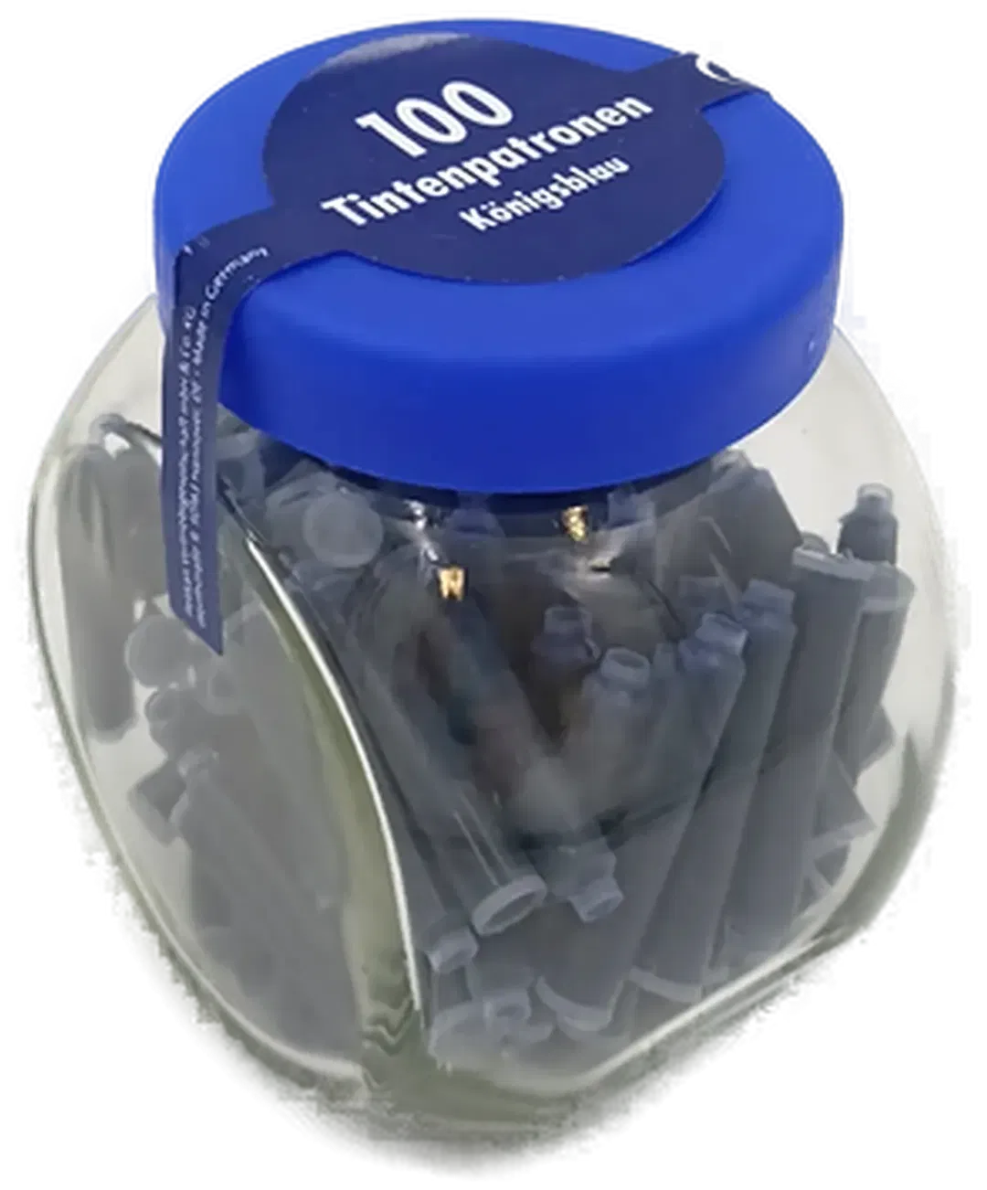 Pelikan Tintenpatronen Königsblau 100 Stück - Bild 1