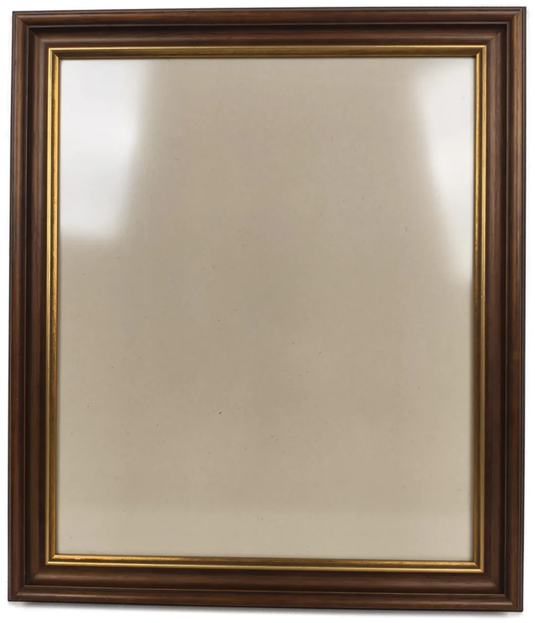 großer Bilderrahmen Holz/Gold, 44x54cm - Bild 1