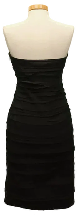 DKNY Damen Minikleid schwarz Gr. S - Bild 2