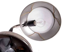Schreibtischlampe K11 Bauhaus-Stil, 33 cm, Metall, 1930er Look - Bild 4