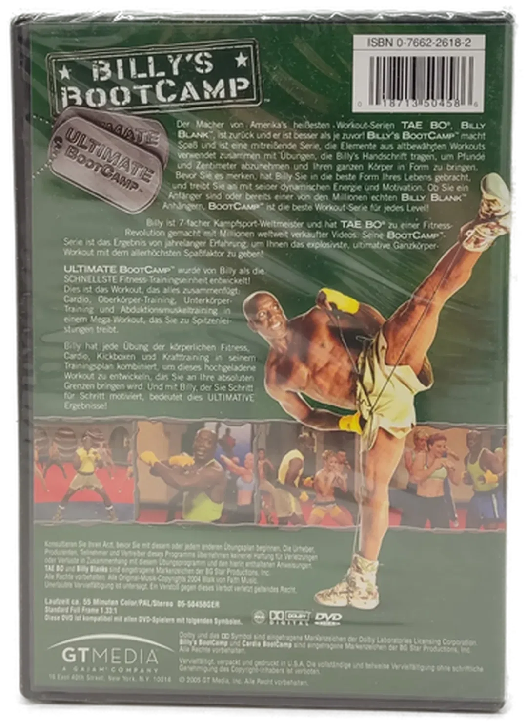 DVD "Billy's Bootcamp - Ultimate Bootcamp" mit Billy Blanks – Bild 2