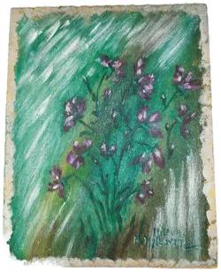 Natalya Millovatz Milovac - 4er Set Bilder auf Holz und Kunstkatalog  - Bild 4