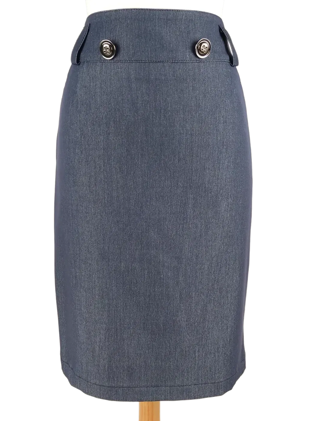 Eugen Klein Damenrock, blau - Gr. S - Bild 4
