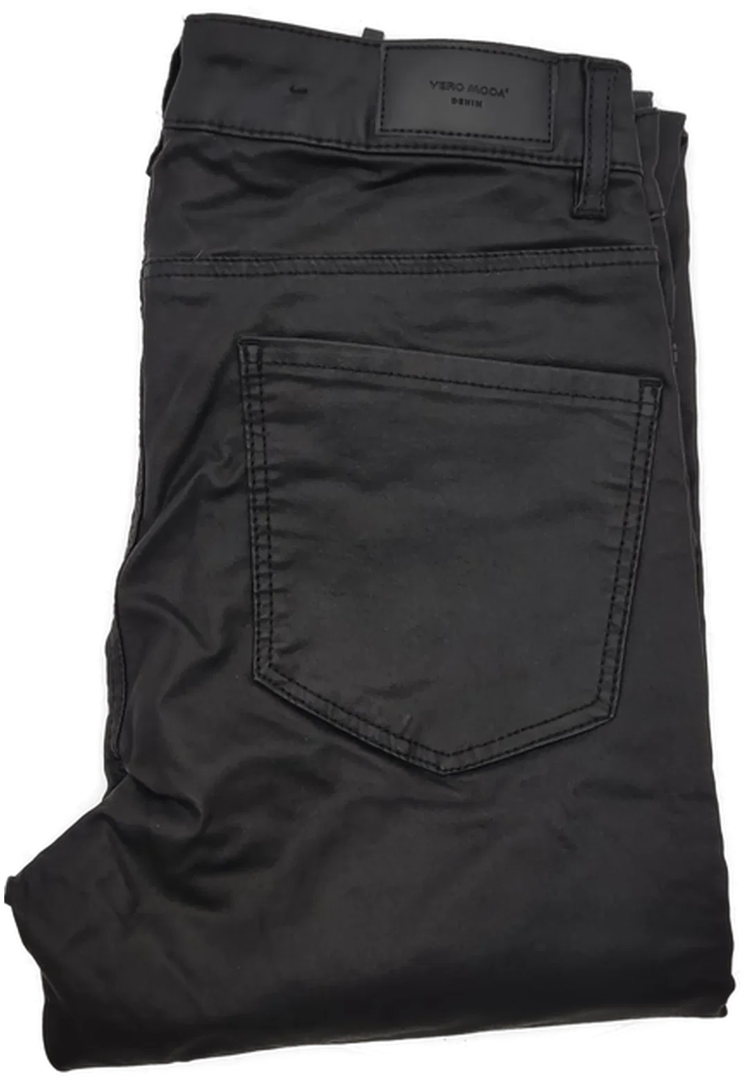 Vero Moda Damenhose Gr.32 Viskose Unifarben | Einmaliges Unikat – Bild 3