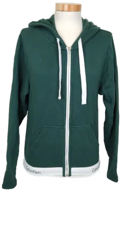 Calvin Klein Damen Kapuzenpullover grün Gr. S - Bild 1