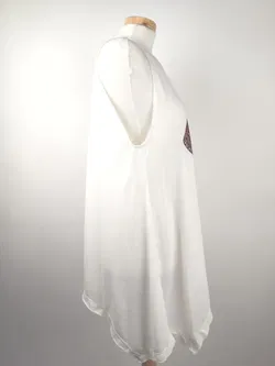 Damen Shirt mit Elefantenaufdruck beige - S/36 - Bild 3