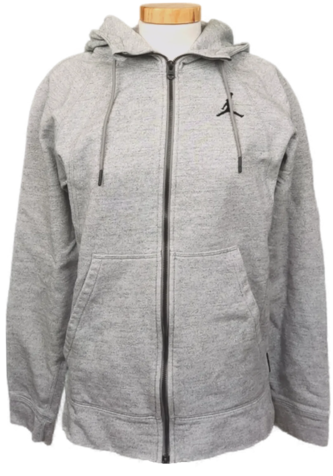 Jordan Reisverschlusshoodie unisex grau Gr. S - Bild 4