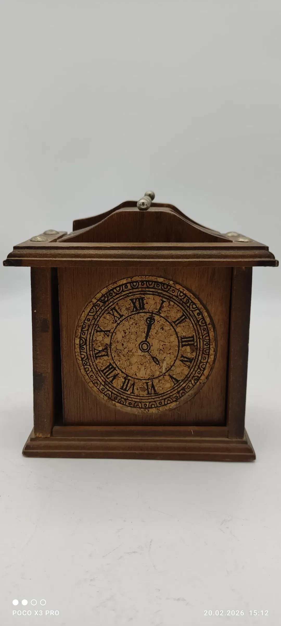 Vintage Untersetzen 6 er Set Uhr - Bild 1