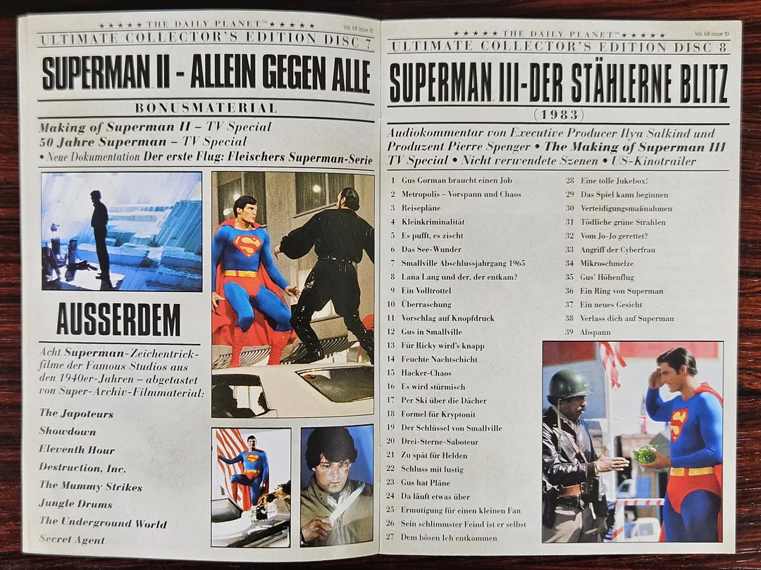SUPERMAN! Ultimate Collector's Edition - 13 DVD's  – Bild 8