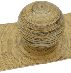 Dekoplatte mit Kugeln Beige - Bild 3