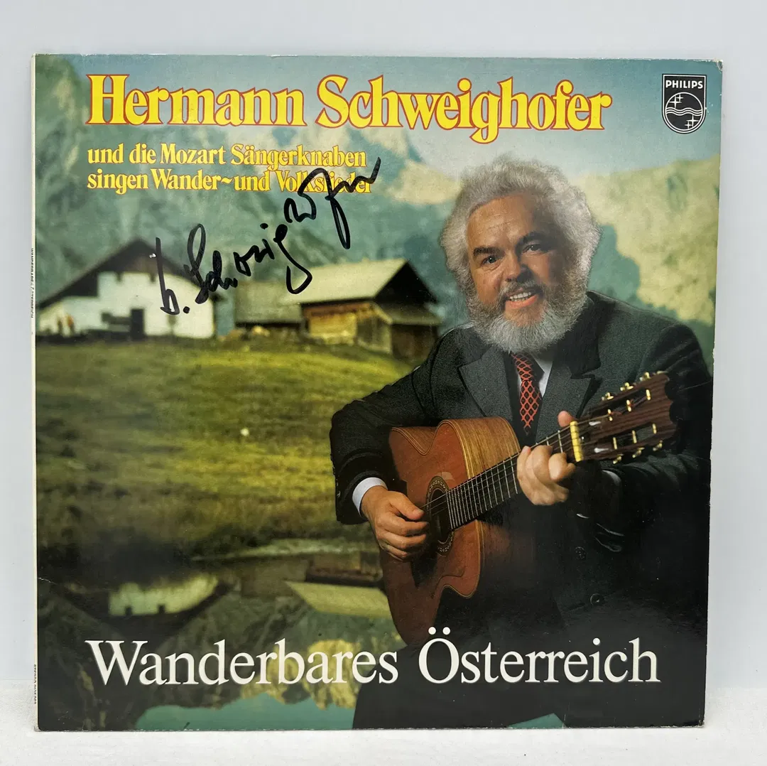 Langspielplatte - Hermann Schweighofer - Wanderbares Österreich - Bild 1